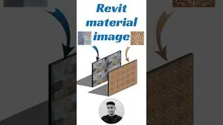 How to add image as material in Revit? #shorts #revit #tutorial #architecture