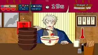 Ninja Saga / Mini Game Ramen Troll - Team SAD.