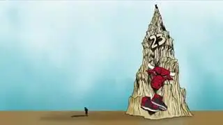 Lebron James Career Journey Try to Chase Michael Jordan Cartoon Animation