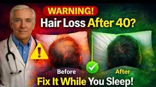 Over 40? This NIGHT TRICK Can Help Regrow Thinning Hair (While You Sleep)