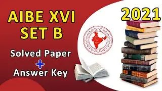 AIBE 16 (XVI )Exam 2021 || AIBE 16||Question Paper with Answer Key #aibeexam