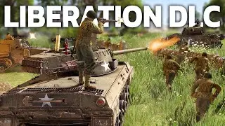NEW WW2 RTS DLC has TERRIFYING HEDGEROW WARFARE | LIBERATION DLC USA Campaign #3