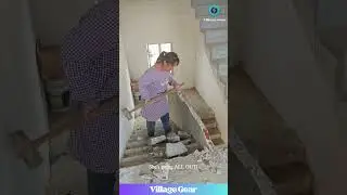 She DESTROYS This Wall with a Sledgehammer! (Insane Demolition!) #demolition #destruction