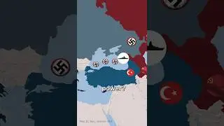 Что, если бы Турция присоединилась к странам Оси? #история #вторая_мировая_война #шорты #восстано...