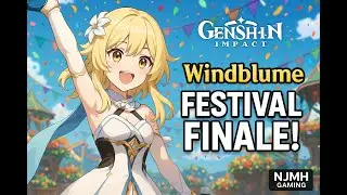 Windblume Festival Finale! | Celebration & Cutscene &ndash; Genshin Impact
