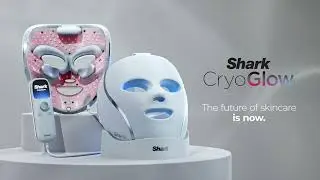 Shark Beauty CryoGlow Under-Eye Cooling & LED Anti-Ageing & Blemish Repair Mask FW312UK