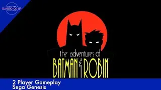 The Adventures of Batman & Robin | 2 Player Co-op Gameplay | Sega Genesis