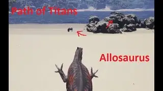 Path of Titans | ALLOSAURUS Humbles TWO MEGALANIAS!