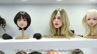 Sexual Doll Head Collection | Silicone Elf Ear, Movable Jaw & Mini Doll Heads