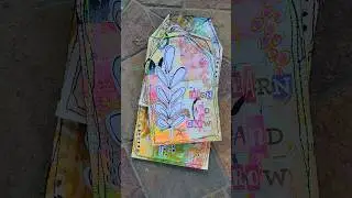 Journaling tags! #artjournal #junkjournal #collageart #mixedmedia #papercraft #fodder #positivity