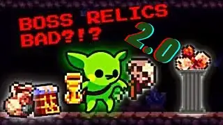 ALL BOSS RELICS!!! 2.0 - Peglin