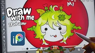Draw w/ me 🍎 Silly Chibi | Ibispaint | iPad ASMR
