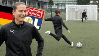 On défie une JOUEUSE PRO de l'OL !