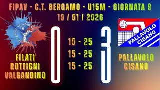U15M - Gandino Vs Cisano - Giornata 9