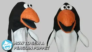 How to Sew a Penguin Puppet