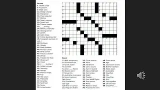 Lesson - Crossword Puzzles