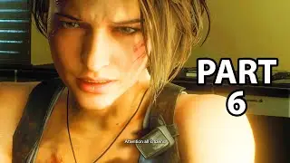 RESIDENT EVIL 3 REMAKE Walkthrough Gameplay Part 6 - DEFEND JILL (RE3 NEMESIS) NO COMMENTARY