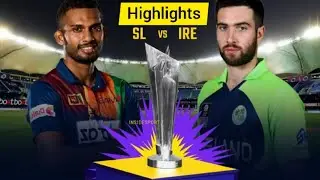 Srilanka Vs Ireland Highlights || T20 world cup 2021 || Srilanka won by 70 runs.