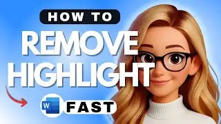 How to Remove Red Highlight in Microsoft Word - 2025