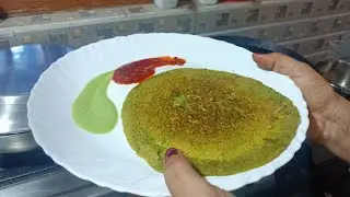 Hariyali Dosa Detailed Recipe 🤗 @anu-radhey 