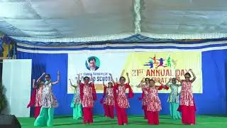 Class - 5 Girls Jhumka Song Dance Performance