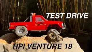 HPI VENTURE 18 TOYOTA HILUX RC CAR OFF-ROAD TEST DRIVE #rccar #rccrawler 