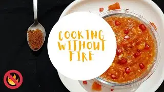 COOKING WITHOUT FIRE | Quick & instant Breakfast |  Delicious  papaya smoothie Recipe