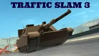 Juego de Autos 12: Traffic Slam 3 FINAL-RECORD Tanque de Guerra Destruye Ciudad.