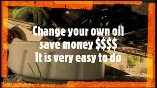 How to change car oil - Save money