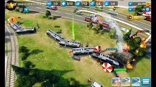 Emergency HQ, Hero Level 137, Elite responder mission #4, Derailed express train