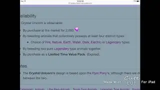 crystal unicorn recipe guide