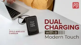 Charge Smarter with the 2Fold Wireless Charger | Promo Direct
