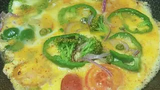 Veg Omelet Recipe 😍 Anda aur Sabzi ka Healthy Tasty Breakfast | Sunaina&rsquo;s Kitchin