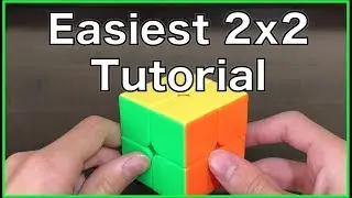 How to Solve a 2x2 Rubik's Cube - New, Easier Method in HD