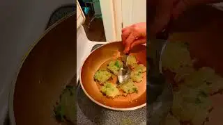 Green onion potato crispy #healthy #delicious