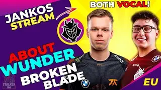 G2 Jankos COMPARES G2 BrokenBlade and G2 Wunder 🤔