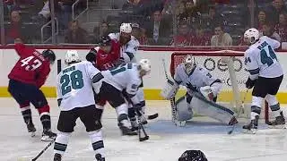 San Jose Sharks vs Washington Capitals &ndash; Dec  04, 2017   Game Highlights   NHL 2017/18. Обзор.