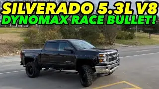 2015 Chevy Silverado 5.3L V8 Exhaust w/ DYNOMAX RACE BULLET!