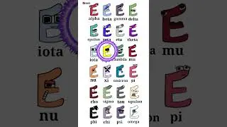 Greek alphabet lore song new version #alphabetlore #alphabetloresong #shorts