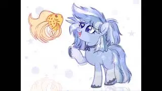 Дженни смотрит на рыбу||Sleep mode pony animation||