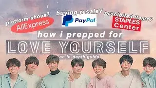 Preparing for a BTS Concert in 1 MONTH (Buying Resale Tickets, Getting GA, & More) - LY TOUR 2018