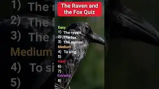 The Raven and the Fox | Class 6 | Question & Answer | Poorvi | Unit 1 | English | NEW | NCERT | CBSE