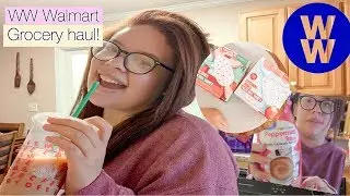WW Freestyle Walmart Grocery Haul! ( Weight Watchers)