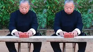 Chinese traditional mortise tenon joint uses triangle's stability and strength for long-lasting