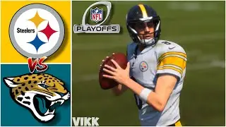 Steelers vs Jaguars Divisional Playoff Full Game Simulation | Madden 26