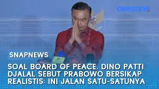 Soal Board of Peace, Dino Patti Djalal Sebut Prabowo Bersikap Realistis: Ini Jalan Satu-satunya