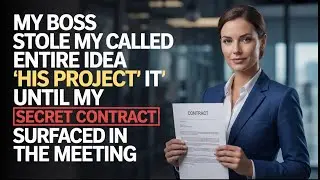 My Boss Stole My Idea But I Had The Ultimate Backup Plan