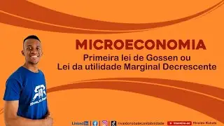 PRIMEIRA LEI DE GOSSEN OU LEI DA UTILIDADE MARGINAL DECRESCENTE