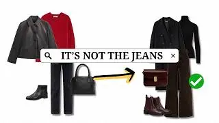 Why Jeans Suddenly Look Heavier — It’s Not the Denim (40+)