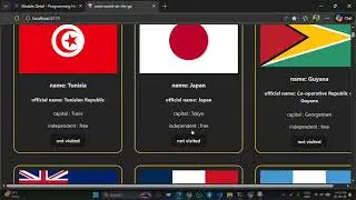 React rest countries get data from API | react Programming  | Teach |  JavaScript |